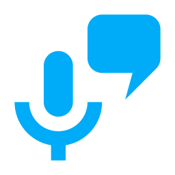The Home Assistant conversation logo