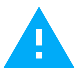 The Home Assistant alert logo